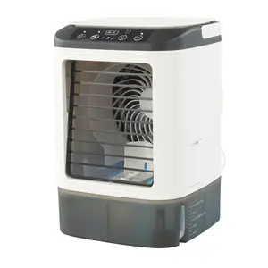 Hot Home Petit mini ventilateur de climatisation Réfrigération et humidification de la deuxième génération de refroidisseur en été