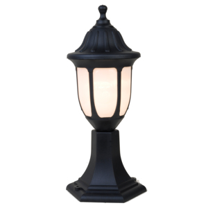 Lámpara de jardín de plástico barata estabilizada Uv impermeable P214 IP44 para iluminación de puerta de Pilar Luz de pilar de jardín al aire libre - Product Image 1