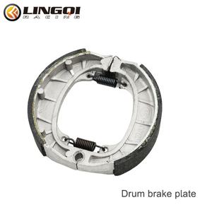 Kit d'assemblage de freins de <span class=keywords><strong>moto</strong></span> LING QI <span class=keywords><strong>avant</strong></span> arrière frein à tambour patin 150 couvercle de moyeu de <span class=keywords><strong>roue</strong></span> pour vélos électriques Pit Dirt Bike Parts - Product Image 3