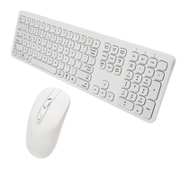 Clavier et souris sans fil promotionnels, compatibilité parfaite avec les touches numériques et les touches multimédias