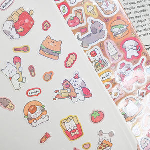 Rollo de pegatina de vinilo impermeable brillante con purpurina de dibujos animados, rollo de cinta washi, rollo de pegatina decorativa adhesiva personalizada con logotipo - Product Image 6