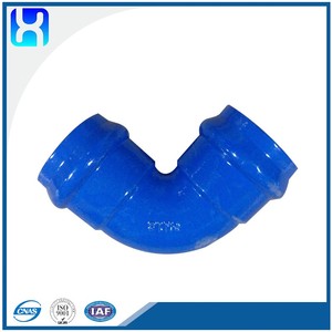 <b>PVC</b> EN12842 Double Sockets Ductile Iron 90 Deg Sockets Elbow - Product Image 3