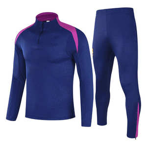 पुरुषों के आधे ज़िप पुरुषों के लिए अनुकूलित त्वरित सूखी फुटबॉल क्लब ट्रैकसूट फुटबॉल जर्सी - Product Image 3