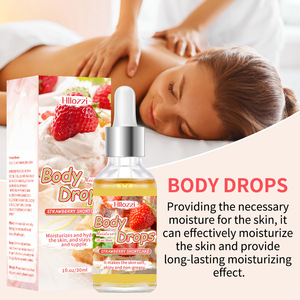 Cross-border Exclusive OEM <strong>Body</strong> Drops Massage Essential <strong>Oil</strong> 100% Pure Glycerin Infused Strawberry Cake Scent <strong>Moisturising</strong> - Product Image 6