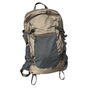 Outdoor Fashion Lightweight Foldable Waterproof Geometric Nylon Hiking <b>Backpack</b> Zipper Closure Arcuate Shoulder Strap Polyester - Product Image 5