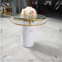 Table de gâteau de mariage exquise populaire gâteaux de support et tables sucrées ensemble pour la Table de réception de fête de banquet de mariage