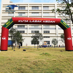 Équipement publicitaire présentoir d'exposition en plein air course sportive début finition porte d'arche arche gonflable événements arc pour la course - Product Image 5