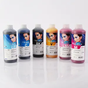 Corée qualité inketc DTI de colorant de sublimation d'encre 6 couleurs 100ml/1000ml sublinova pour L1300/L1800/L805