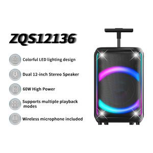 Haut-parleur <span class=keywords><strong>de</strong></span> <span class=keywords><strong>barre</strong></span> <span class=keywords><strong>de</strong></span> <span class=keywords><strong>son</strong></span> sans fil 12 pouces Heavy Bass Supports Card Fm Radio Portable Blue tooth Speaker - Product Image 3