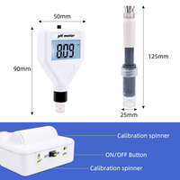 Sonde remplaçable, pH-mètre de haute qualité pour la peau, les fruits, la viande, les liquides