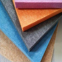 Panneaux d'affichage en feutre chinois en stock pour la vente en gros ; Panneaux décoratifs muraux en fibre de polyester ; Feutre pour studio d'enregistrement