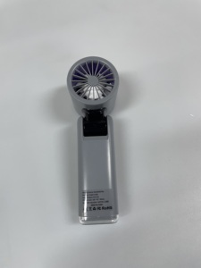 Ventilador de Refrigeración de Alta Velocidad de Carga Rápida de 2400 mAh de Marca Privada, 10-12 Horas de Funcionamiento a Baja Velocidad, Material ABS Duradero, Sin Aspas, para Uso en Automóviles - Product Image 5
