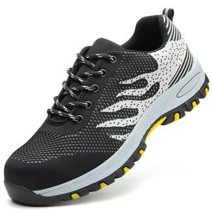 Chaussures de sécurité à bout en acier pour hommes et femmes, baskets de travail décontractées <span class=keywords><strong>Anti</strong></span>-écrasement, à la mode, style industriel - Product Image 3