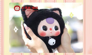 Caja Sorpresa de Peluche Oficial Serie Gato de la Suerte con Cremallera - Tamaño Grande 19cm, Set Sellado de 6 Cajas, Juguete Misterioso Original al por Mayor - Product Image 4