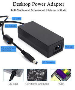 Lámpara LED 60W 40W 100-240VAC DC Fuente de alimentación para computadora portátil 24V 2.5A 15V 4A 18V 3A 19V 3.16A 19V 3.42A Adaptador de 3 pines Fuente de alimentación de impresora - Product Image 5