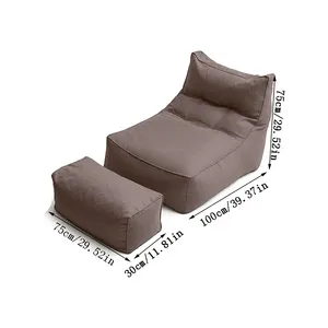 Sofá de cuero auténtico para dormir, silla moderna, de lujo, personalizada