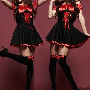 Halloween Giáng Sinh Quần Áo Phù Thủy Trang Phục Nữ Hoàng Chéo Mặc Quần Áo Đồng Phục Đảng Costume2090 Sexy Đồ Lót