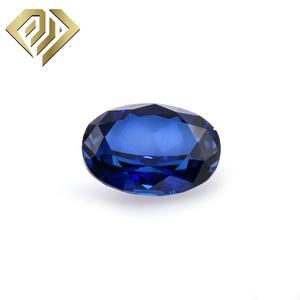 <span class=keywords><strong>Piedras</strong></span> de color azul oscuro sueltas de zafiro azul cultivadas en laboratorio de alta calidad al por mayor - Product Image 4
