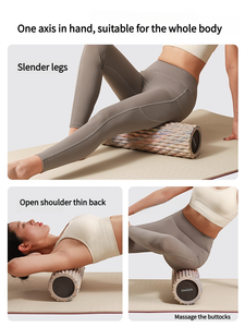 Rodillo de masaje muscular Palo Abrazadera Piernas Cuerpo Celulitis Palos Bolas Rodillo de masaje de pies Palo de rodillo - Product Image 3