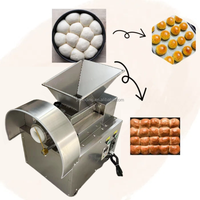 Machine à faire des boules de pâte à biscuits et à pizza 60 pièces/min, machine à découper la pâte commerciale, diviseuse de pâte automatique, machine à arrondir la pâte