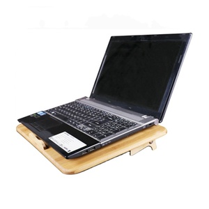 Nuovo Arrivo Di Bambù Pad di Raffreddamento di Raffreddamento di Aria Per Il Computer Portatile 14 pollici 15 pollici - Product Image 2