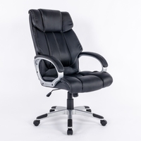 Chaise de bureau ergonomique à dossier haut confortable du fabricant, avec rotation réglable, chaise de direction pour patron ou manager