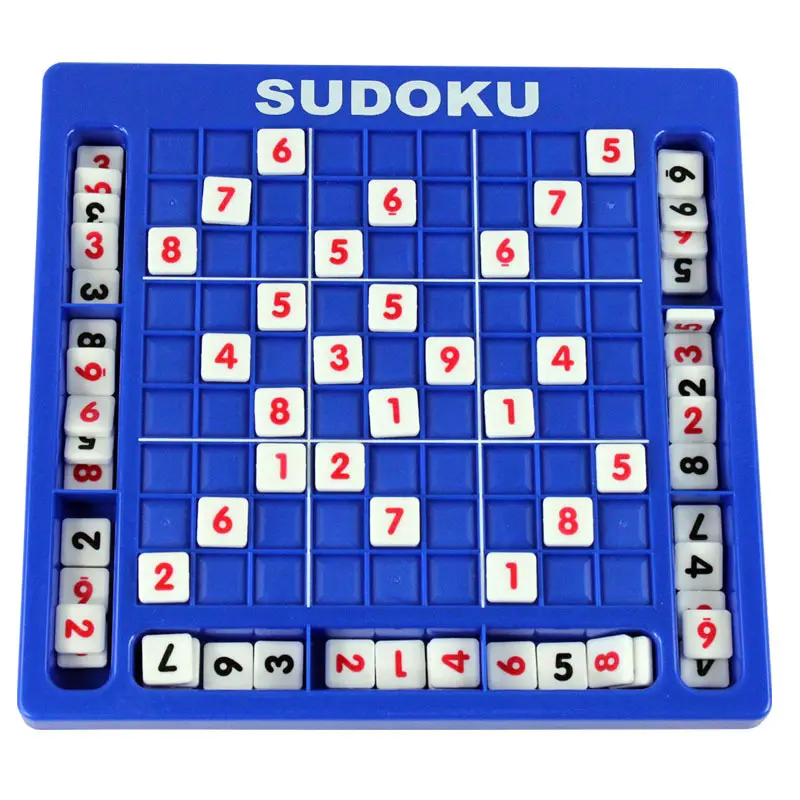 Sudoku Number Board Game Crianças Inteligência Brinquedo Pensamento Lógico Formação Árabe Números Puzzles Brinquedos Mesa Jogos