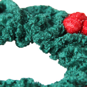 Vestido navideño para mascotas, perro, gato, <span class=keywords><strong>Elisabeth</strong></span>, poliéster, patrón de animales con lazo de tela suave para decoración de cuello - Product Image 4