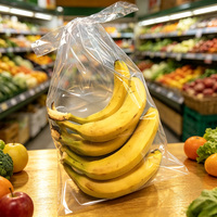 Sacs micro-perforés transparents personnalisés pour légumes, sacs à fruits en wicket, emballages alimentaires sur mesure pour aliments