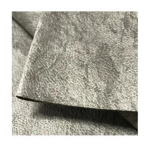 Textiles para el hogar Suministro de fábrica Sofá Tapicería Tela de poliéster Swatch Book tela plisada