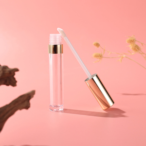 5ml môi men ống rỗng chai Vàng Tự làm son bóng rỗng ống lớn dày bàn chải đầu son môi nền tảng chai chất lỏng tròn - Product Image 3