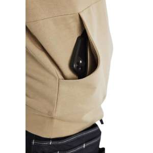 BLAKLADER - 356011582509L Sudadera con capucha mujer 3D Warm beige - EAN 7330509835050 WORK HOODIES - Product Image 4