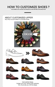 Classique italien Goodyear welted mocassins chaussures hommes taille 46 chaussures de bureau de haute qualité pour hommes élégant formel Blake mocassins pour hommes - Product Image 5