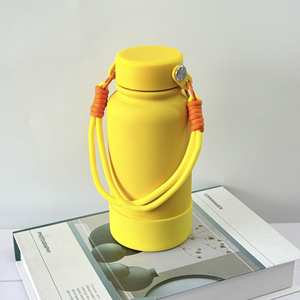 Stainless Steel 304 Small Mouth Thermos Cup Engraved Portable Outdoor Sports American Style Vacuum Bottle Thermal Insulation - Product Image 5