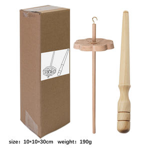 Filature à aiguille en bois <span class=keywords><strong>de</strong></span> hêtre en forme <span class=keywords><strong>de</strong></span> fleur avec boule centrale Nostepinne, enrouleur <span class=keywords><strong>de</strong></span> <span class=keywords><strong>laine</strong></span> portable pour débutants en tricot - Product Image 6