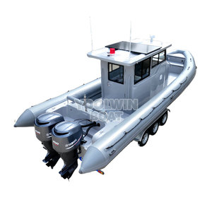 Bote Neumático RIB <span class=keywords><strong>de</strong></span> 9.6m <span class=keywords><strong>de</strong></span> Grado Comercial con Casco en V Profunda para Rescate y Patrullaje Gubernamental - Product Image 4