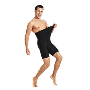 Compresión Adelgazamiento Ropa interior Cintura alta Entrenador Corsé Cinturón de vientre Hombres Pantalones cortos de control de barriga - Product Image 3