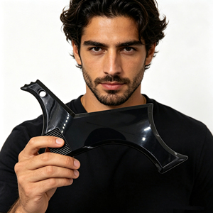 Plantilla para Afeitar y Peinar la Barba para Uso Doméstico, con una Apariencia Limpia y Elegante - Product Image 4