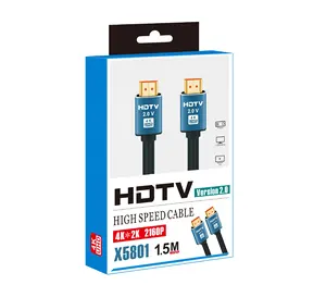 ชุบทองความเร็วสูง1.5เมตร4พันสาย HDMI 4พัน2.0