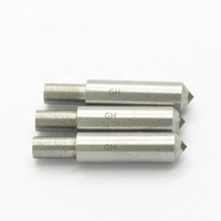 Herramienta de grabado de piedra de 104 grados, torno CNC, enrutador de grabado de diamante, broca para trazado de granito