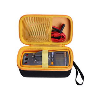 Fluke multimetre test için sert asetat çanta EVA koruyucu seyahat saklama kutusu çanta - Product Image 1