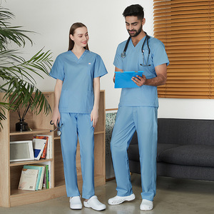 <b>Scrubs</b> Wholesale Hospital Fashion Breathable Short Sleeve Medical Nursing <b>Scrubs</b> Comfortable And Pressure-Free <b>Scrub</b> <b>Sets</b> - Product Image 2