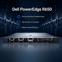 Servidor Empresarial Dell PowerEdge R650 1U de Alta Densidad con 2 Sockets para Alojamiento Web e Infraestructura en la Nube