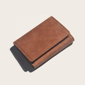 Portefeuille en cuir personnalisé <span class=keywords><strong>Boman</strong></span> Portefeuille en cuir à deux volets de haute qualité Porte-cartes pour hommes Portefeuille en cuir long - Product Image 1