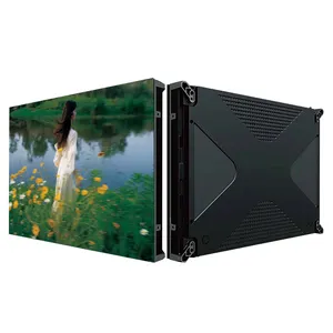 鲸鱼屏幕坚固的发光二极管视频墙P4.81像素间距高对比度发光二极管墙p3.91户外动态广告