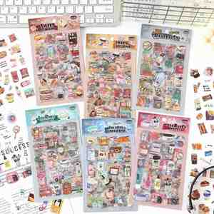 สติกเกอร์และวัสดุสำหรับสมุดแพลนเนอร์กันน้ำคุณภาพสูง Life Home - Product Image 1