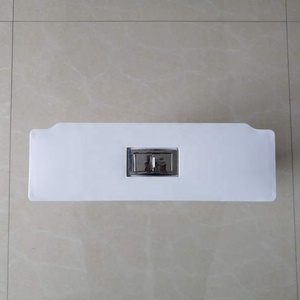 Réservoir d'eau mural en plastique, double chasse, de bonne qualité, à prix utilisé dans les toilettes, livraison gratuite - Product Image 3
