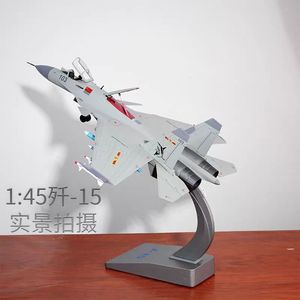 เครื่องบินรบ J15 รุ่นจำลอง ขนาด 1:45 ทำจากพลาสติก สำหรับจัดแสดงทางการทหาร พร้อมการพิมพ์ซิลค์สกรีน - Product Image 3