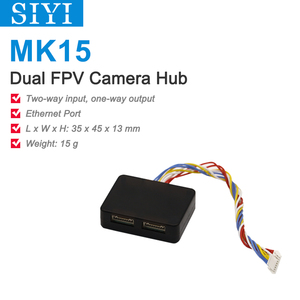 Hub de caméra double SIYI MK15 compatible avec les unités aériennes MK15 HM30 MK32 - Product Image 4