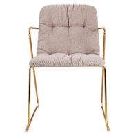 Chaise de visiteur de loisirs de café moderne solide et durable